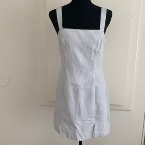 Baby Blue Stripped Dress• M • Forever 21